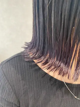 ミディアム カラー ヘアアレンジ XENA表参道 MIKUのヘアスタイル