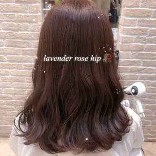 セミロング 𝙢𝙞𝙮𝙪🎀 girly hairのヘアスタイル