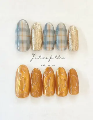 ネイル ジョリフィーユ 中出のネイルデザイン