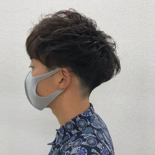 ショート メンズ 松本平太郎美容室大宮店所属・もりたみかこ 美容師お休み中のヘアスタイル