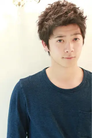 ショート メンズ darts所属・松永 雄樹のヘアスタイル