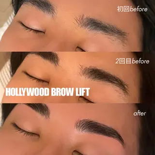 メンズ アイブロウ Lassy Yuriの眉毛・アイブロウイメージ