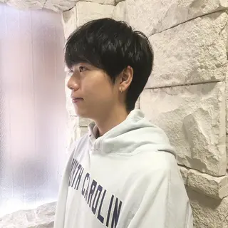 ヘアアレンジ メンズ ainico+所属・メンズ特化✂️栗原 侑也のヘアスタイル