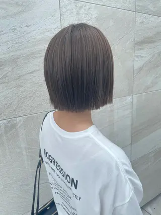 ショート カラー ヘアアレンジ shigeru cut club 神田久志本店＆lag所属・田島 仁美のヘアスタイル