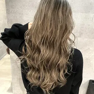 ロング カラー MiL所属・✨ハイトーン✨ 濱田知孝のヘアスタイル