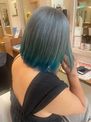 ミディアム カラー Frais Tout所属・🫧ユイカ《横浜/カ ット/カラー/》🫧のヘアスタイル