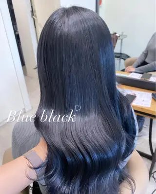 ロング カラー ブリーチなしWカラー 🎀韓国ヘア/amiのヘアスタイル