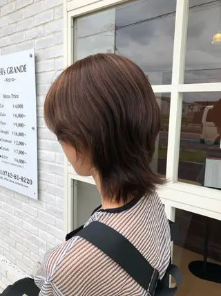 ショート カラー 今中 紗英のヘアスタイル