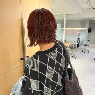 ショート パーマ お洒落パーマ/ボブ ❄️Tomoka❄️のヘアスタイル