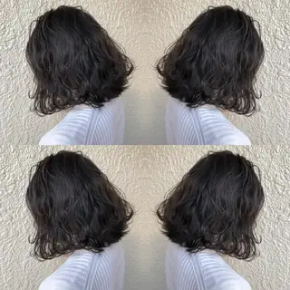 ミディアム カラー ヘアアレンジ ♡美髪•艶髪♡砂川 なつきのヘアスタイル