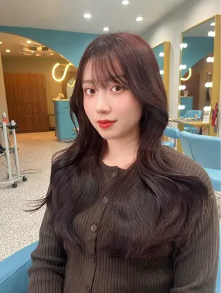 ロング カラー Votan kumamoto所属・上谷 圭輝のヘアスタイル