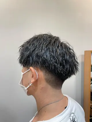 ショート パーマ メンズ サトウ コウキ  メンズのヘアスタイル