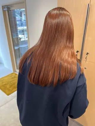 ロング パーマ Kasumi | くすみブラウン×渋谷のヘアスタイル