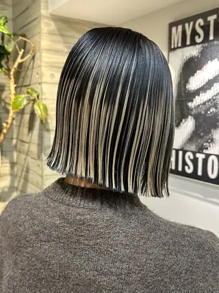 ショート カラー ササキカズマ〻透明感 〻色落ち〻赤み消しのヘアスタイル