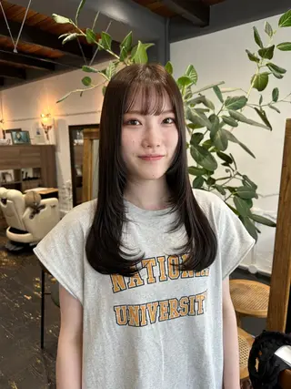 ロング ARCOIRIS by　doll hair所属・稲本麻衣 【韓国ヘア】のヘアスタイル