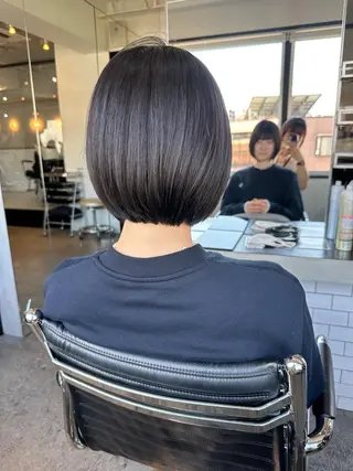 ショート カラー ヘアアレンジ stylist/蛯谷 珠里のヘアスタイル