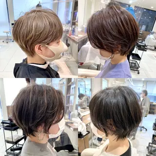 ショート 横山 直輝のヘアスタイル