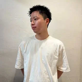 ショート メンズ 【池袋/スパイキー ショート】ⓝⓘⓜⓤのヘアスタイル