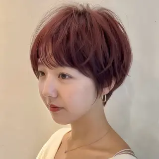 ショート VIEW GINZA所属・fitするカット♡ 暖色/ふうか◠‿◠のヘアスタイル