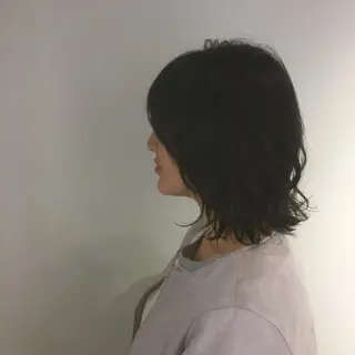 ミディアム しのはら まどかのヘアスタイル