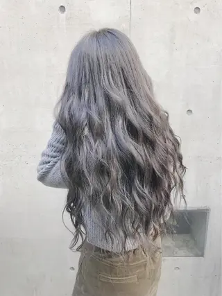 ロング カラー ハイトーン髪質改善 🎀🐰堀川智史🎀のヘアスタイル