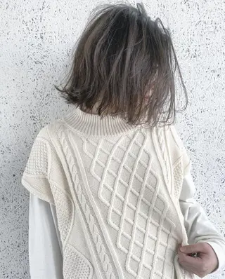 ミディアム ノアヘアデザイン町田店所属・ショートヘア特化 mayaのヘアスタイル