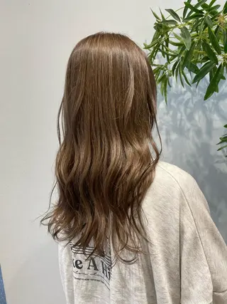 セミロング カラー TELAHAIR 副代表　菊池謙のヘアスタイル