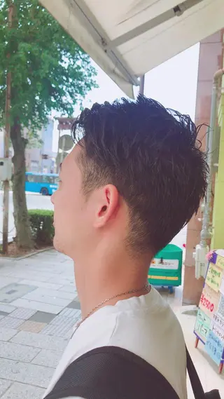 メンズ 西 めぐみのヘアスタイル