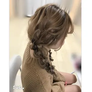 ロング ヘアアレンジ fun./ヘアセット /エクステ/着付のその他イメージ