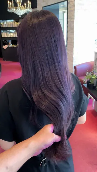 ロング カラー 松山 大輝のヘアスタイル