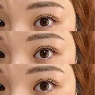 マツエク・マツパ アイブロウ 千島 里歩のマツエク・マツパデザイン