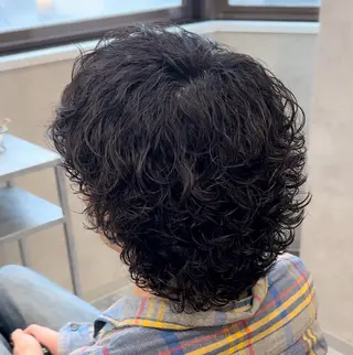 ショート パーマ 優太朗/仙台/メンズ /波巻き/ツイスパ/のヘアスタイル
