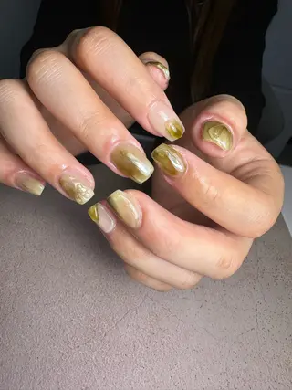 ネイル GRANDE大須 Cecil💜のネイルデザイン