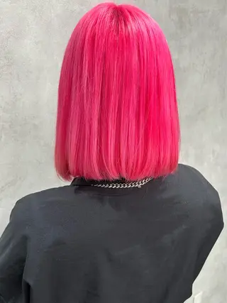 ミディアム カラー LUNON/田河優花 /デザインカラーのヘアスタイル