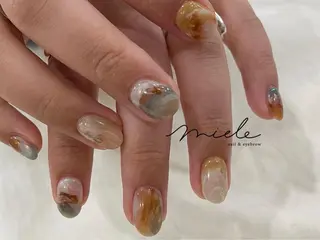 ネイル miele【ミエレ】 シンプル一癖のネイルデザイン