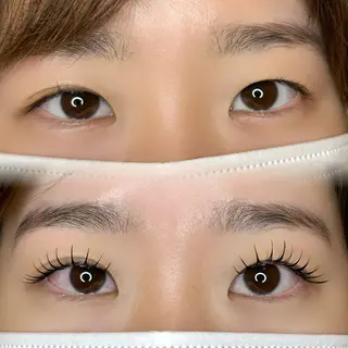 マツエク・マツパ 細川 la beaux中津のマツエク・マツパデザイン