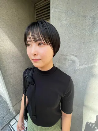 ショート さの あやねのヘアスタイル