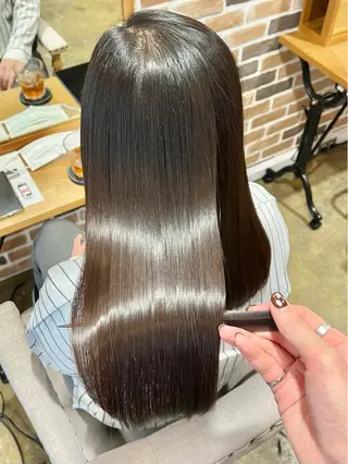 ロング カラー Siesta所属・📣髪質改善縮毛矯正 特化美容師｜庭田📣のヘアスタイル