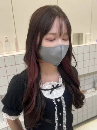 ロング 🌼花屋併設🌼 木下奈々望のヘアスタイル