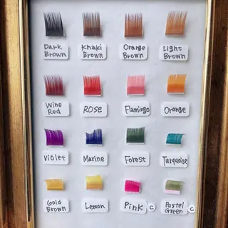 マツエク・マツパ Carat E&E 葛西店のマツエク・マツパデザイン