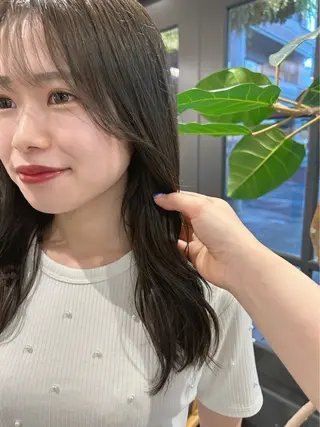 カラー 🍒透明感カラー mutsuki🍒のヘアスタイル