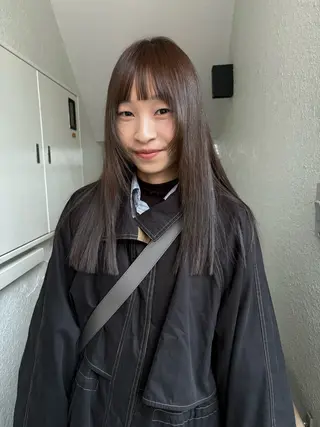 ロング カラー 似合わせレイヤー🍏 ★パーマ/ののかのヘアスタイル