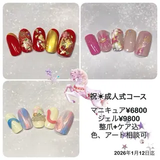 ネイル corazon所属・ネイリスト aicoのネイルデザイン