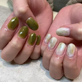 ネイル among アマン所属・lecoa_ kana／amongのネイルデザイン