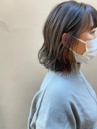 ミディアム カラー 【浜松・豊橋】 ニシモトのヘアスタイル