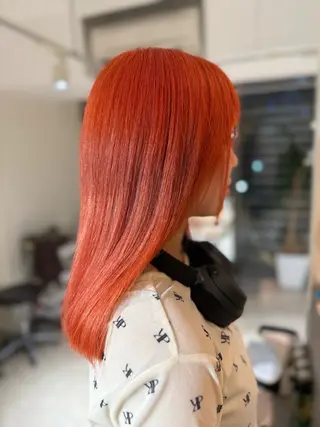 セミロング カラー 🦋🫧艶髪カラー 🫧🦋あいりのヘアスタイル