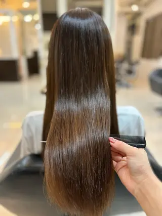 セミロング カラー Riko 🎀🍪のヘアスタイル