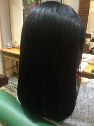 セミロング パーマ 髪質改善/練馬/ ASUKAのヘアスタイル