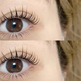 マツエク・マツパ 【那覇/束感まつ毛】 ｷｬﾒﾙのマツエク・マツパデザイン