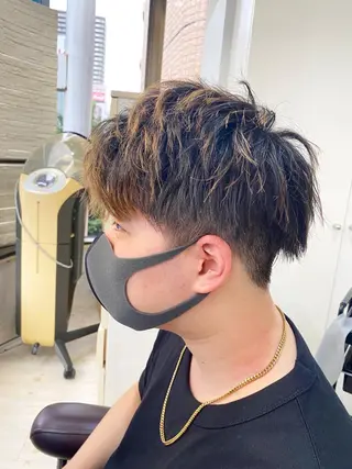 メンズ ハイトーン/ブリーチ MAYURI🌺横浜のヘアスタイル